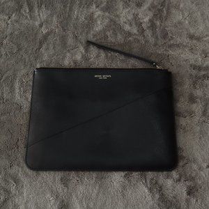 Henri Bendel Leather Clutch